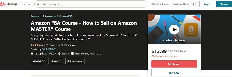 How to Sell on Amazon MASTERY Course